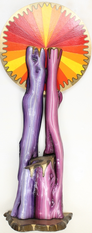 Fractal Quantum Wood Smelter by artist Edd Ogden